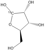 D-Ribose-[1-13C]